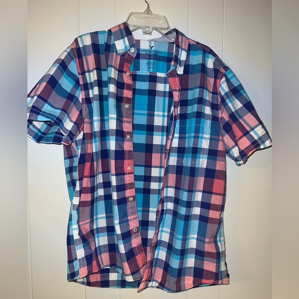 American Eagle, Large, Slim fit, button up shirt